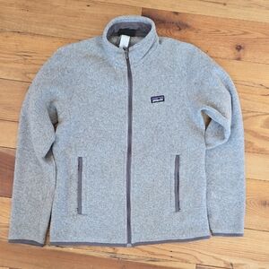 Patagonia Women's Better Sweater Full Zip Size Large In Gray